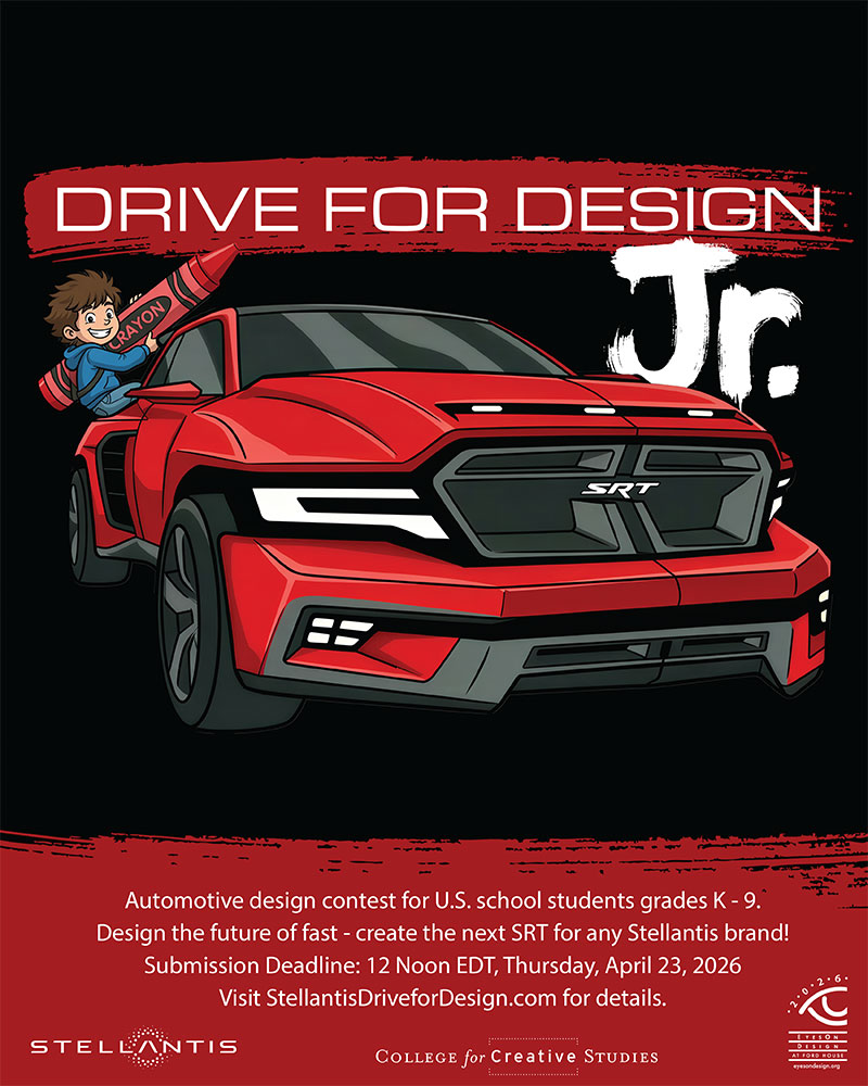 Drive For Design Junior 2026 poster.